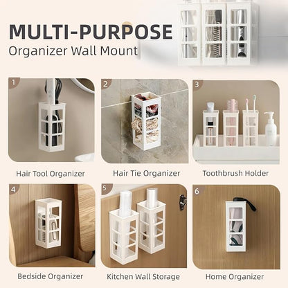 Zdesign Hair Tool Organizer Wall Mount, Hanging Bathroom Tool Organizer - Image 5