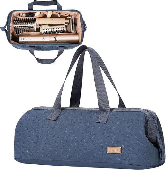 NISHEL Hair Tools Travel Carrying Bag, Portable Hair Air Wrap Dryer Case by NISHEL
