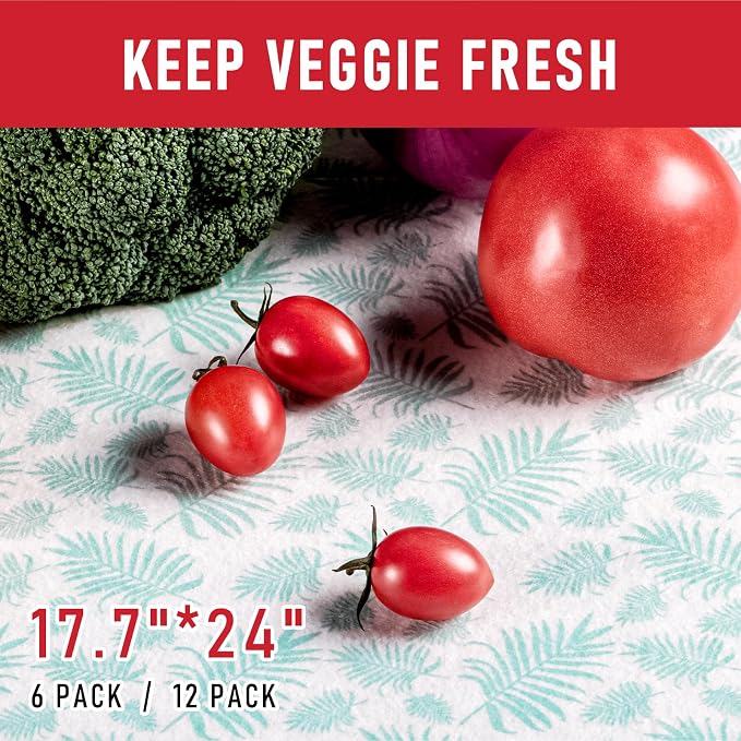 Cooyes Absorbent Refrigerator Liners, Non Slip Fridge Bin Liners and Mats - Image 5