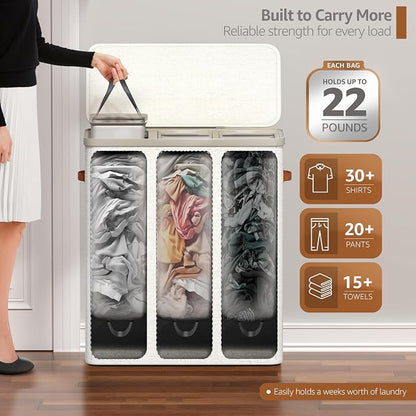 Sorbus Laundry Hamper with Lid - Image 5