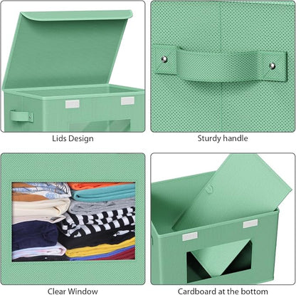 Univivi Collapsible Stackable Storage Bins - Image 5