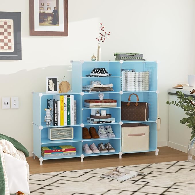 AWTATOS Closet Organizer 8 Cube Storage Shelves Closet Storage Clothes - Image 4