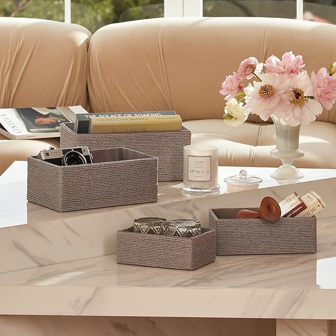 LA JOLIE MUSE Storage Baskets Set 4 - Image 2