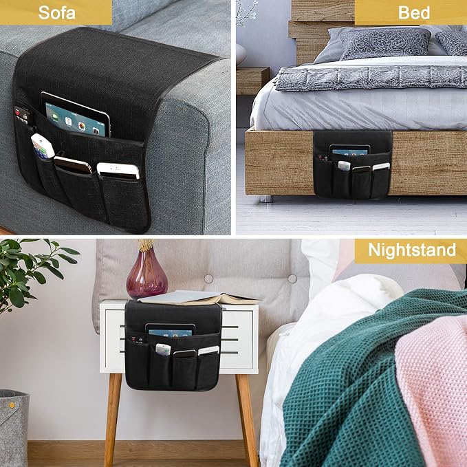 Sofa Armrest Organizer Non-Slip Remote Control Holders - Image 6