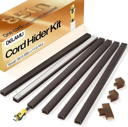 Delamu Cord Hider, 85in Cord Covers by DELAMU