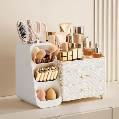 HBlife Makeup Organizer with Brush Holder - Image 2