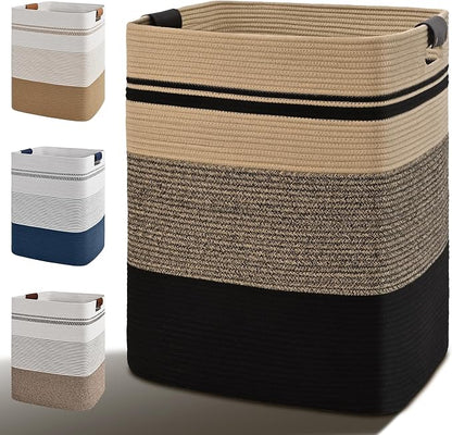 Laundry Hamper, 85L Tall Laundry Basket by Degeyoyo