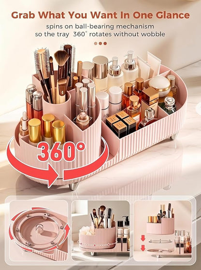 Booklov Rotating Makeup Caddy Organizer - Image 6