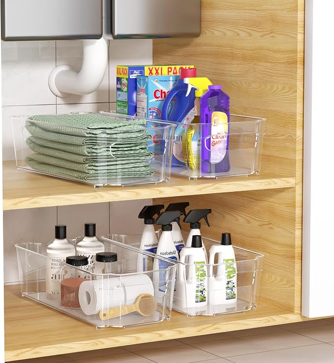 Clear Fridge Organizer, Refrigerator Organizer Bins - Image 7