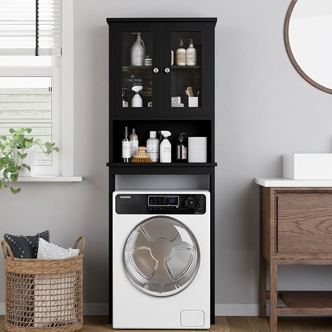 Shintenchi Over The Toilet Storage Cabinet, Bathroom Shelf Organizer - Image 3