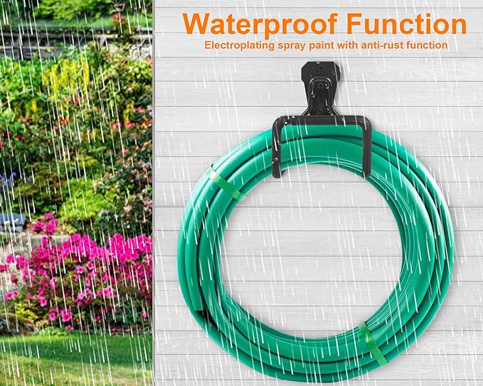 Metal Garden Hose Holder - Image 2