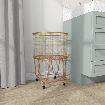 Deco 79 Metal Storage Cart - Image 7