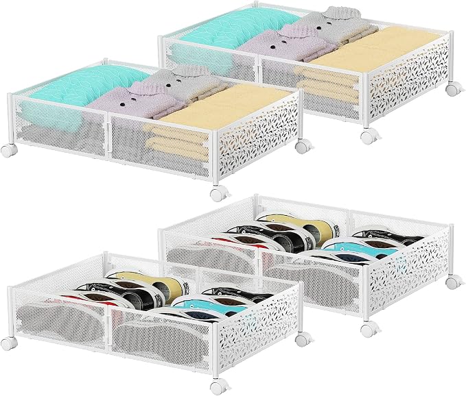 PHINOX Under Bed Storage, Under the Bed Storage Containers by PHINOX