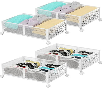 PHINOX Under Bed Storage, Under the Bed Storage Containers by PHINOX