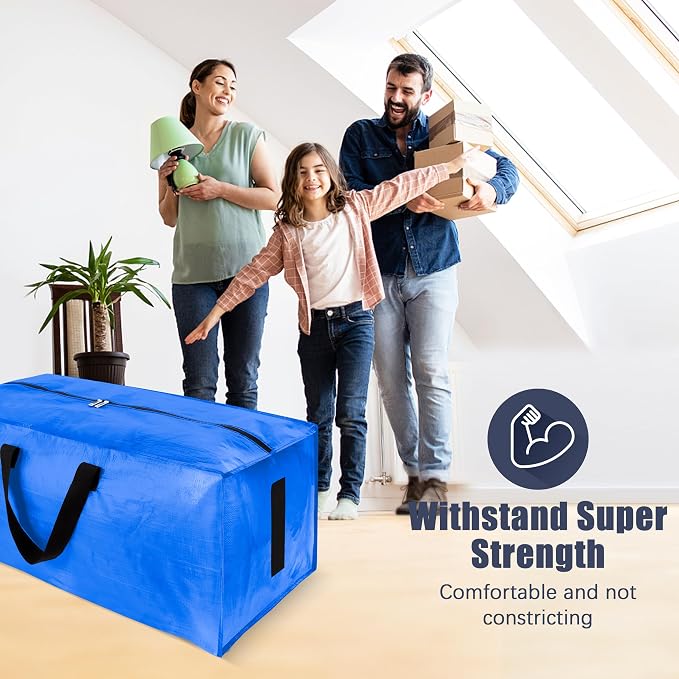 4 Pack Large Strong Moving Bags - Image 6