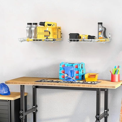 WALMANN Wall Shelves, 12 * 18 inch Wall-Mounted Storage Shelves - Image 2