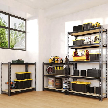 Heavy Duty Garage Storage Shelves 2 Pack, 2000 Lbs Capacity, 5-Tier Adjustable - Image 7