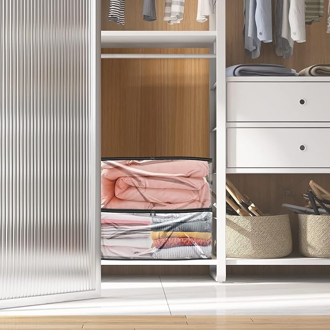 Fixwal 6pcs Clear Blanket Storage Bags - Image 6