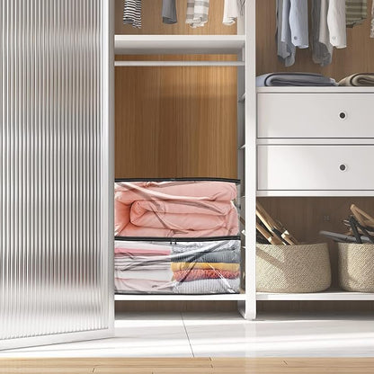 Fixwal 6pcs Clear Blanket Storage Bags - Image 6