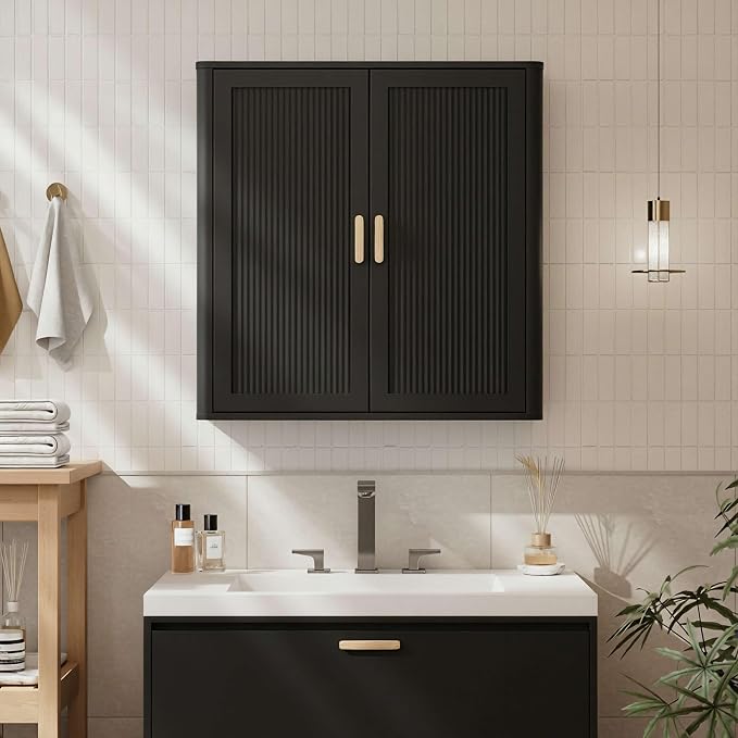 INNOD Bathroom Storage Cabinet, Over The Toilet Storage Cabinet, Medicine - Image 6