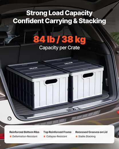 VEVOR Plastic Collapsible Storage Bins - Image 3