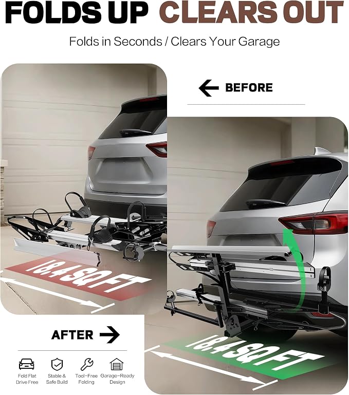 RokRack Plus Foldable 2 Ebike Rack - Image 4