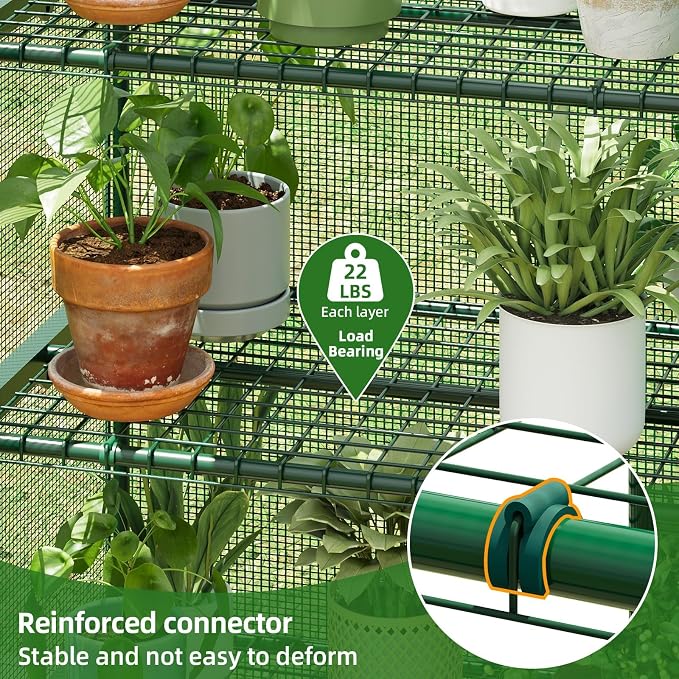 Superlele Mini Greenhouse, Plant Stand - Image 6