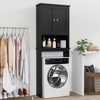 Shintenchi Over the Toilet Storage Cabinet, Bathroom Shelf Organizer - Image 3