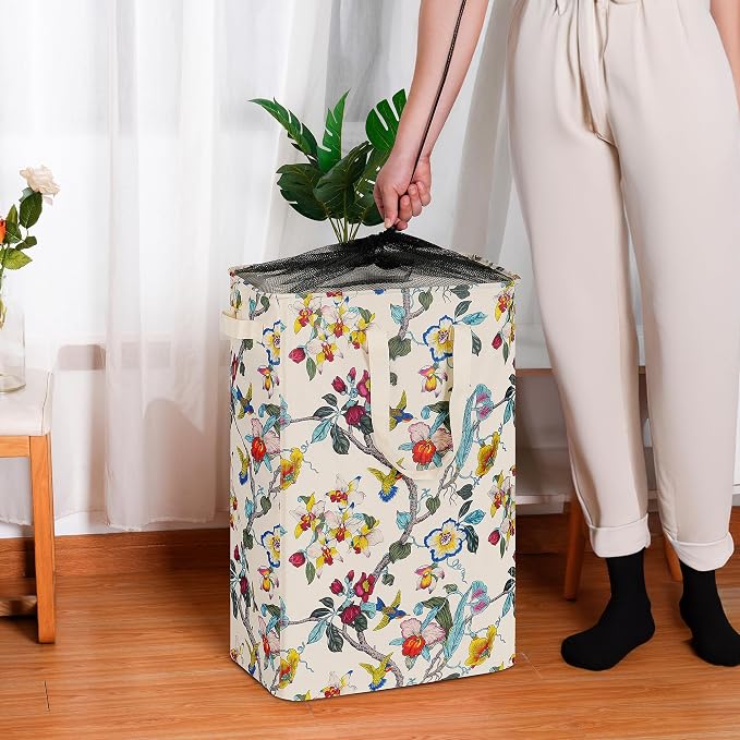 efluky Slim Laundry Basket, Narrow Laundry Hamper - Image 4