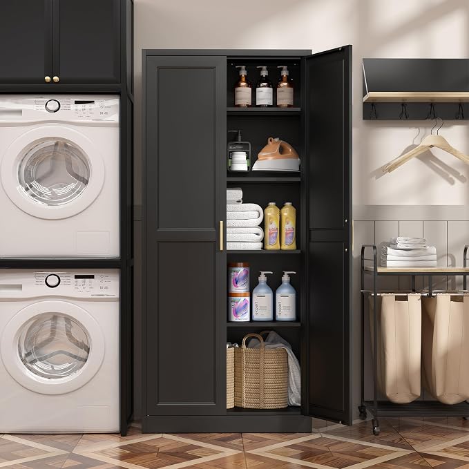 Steeloong 71"Metal Pantry Storage Cabinet - Image 6