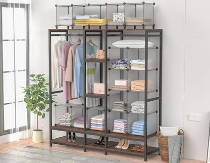 HOMIDEC Closet Organizer, 12-Cube Closet Organizers and Storage, Portable - Image 3