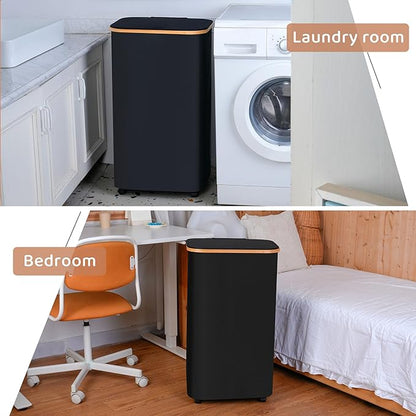 Laundry Basket with Wheels, 100L Hampers - Image 6