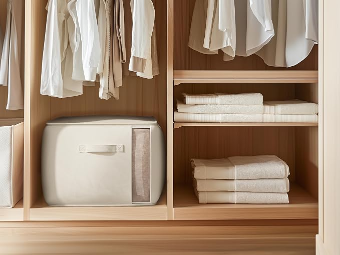 Large Canvas Clothes Storage Bags - Image 6