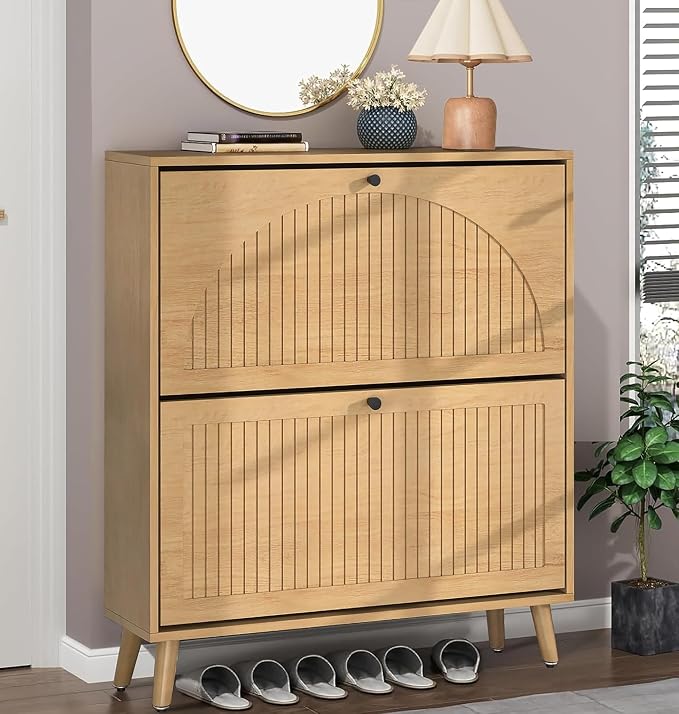 Fsbecl Shoe Storage Cabinet for Entryway by Fsbecl