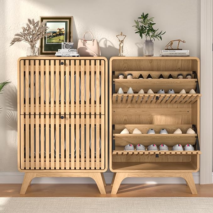 Jluomei Narrow Shoe Cabinet Storage - Image 5