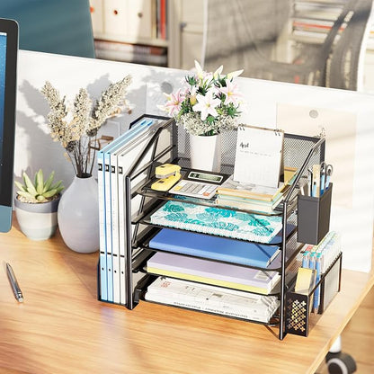Simple Trending 5-Tier Desk File Organizer - Image 5
