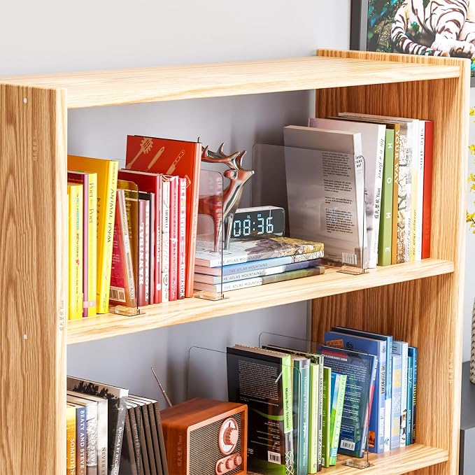 Yieach 8 Pack Acrylic Shelf Dividers - Image 6