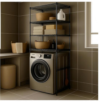 Washer, Dryer and Refrigerator Top Shelf by Unknown
