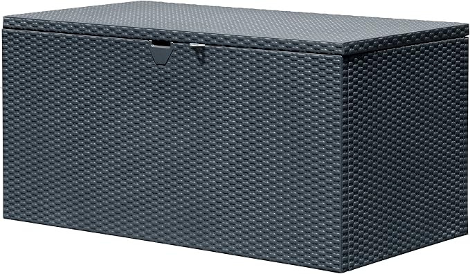 Arrow 4' x 2' x 2' Spacemaker Anthracite 134 Gallon Hot-Dipped Galvanized Steel - Image 14
