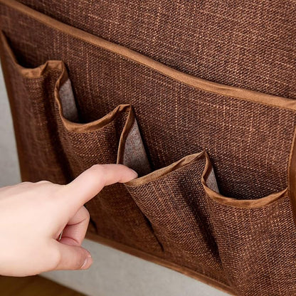 FLYILY Sofa Armrest Organizer Non-Slip Arm Chair Hanging Caddy Remote Control - Image 2