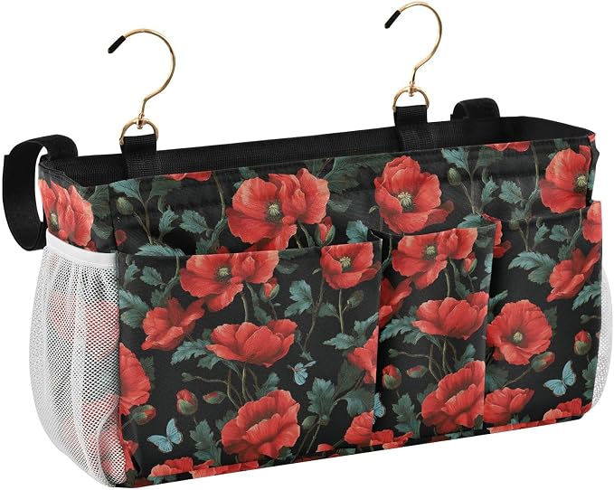 Poppy Butterfly Leaf Bedside Caddy - Image 2