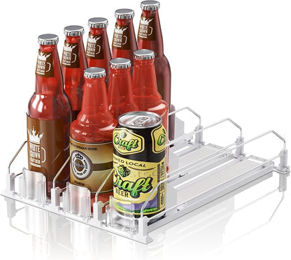 Drink Organizer for Fridge, 12oz 16oz 20oz by LOVEFORBETTERLIFE
