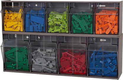 Akro-Mils TiltView Plastic Storage Cabinet - Image 6