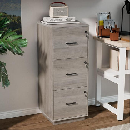 VINGLI 3 Drawer File Cabinet - Image 9