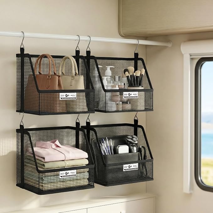 STORAGE MANIAC 3 Tier Hanging Closet Organizer - Image 2