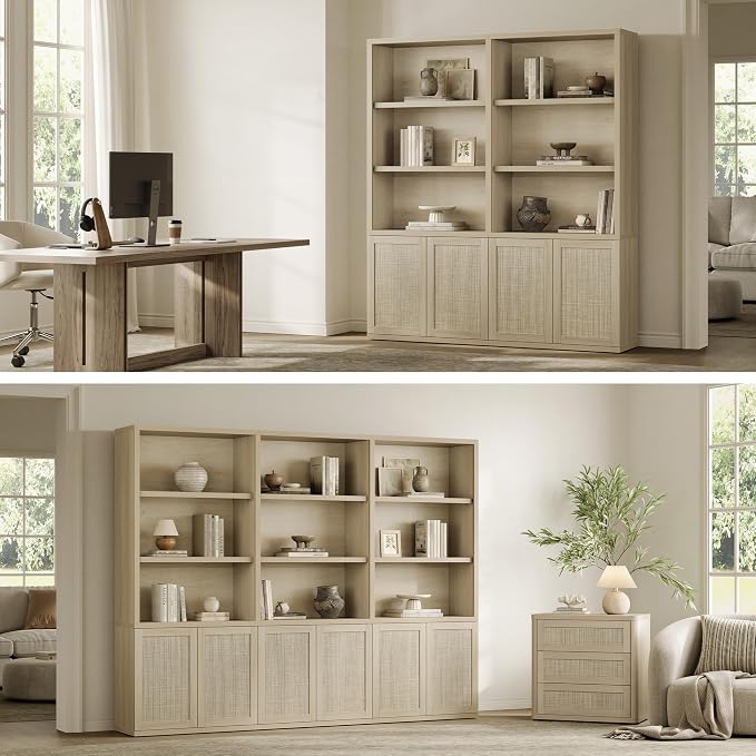 SICOTAS 70.5" Tall Bookshelf - Image 4