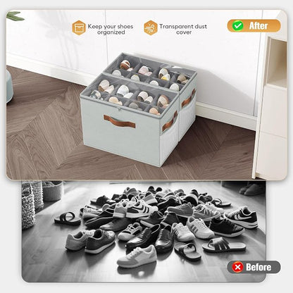 Budding Joy 2 Pack Shoe Organizer - Image 2