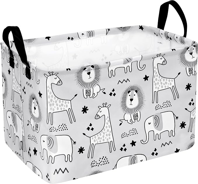 MAIZMZ Kids Storage Basket Baby Foldable Toys Organizer Bins Decorative Gifts by Unknown