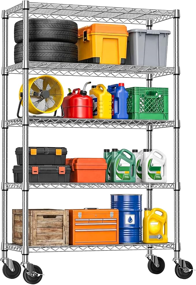 IZEUK 5-Tier Storage Shelving Unit by IZEUK