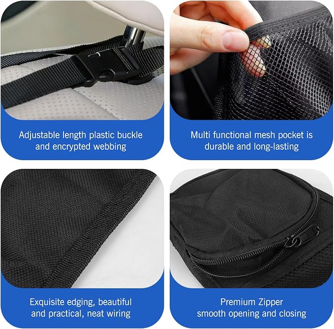 Car Seat Side Organizer, Holds Phones, - Image 3